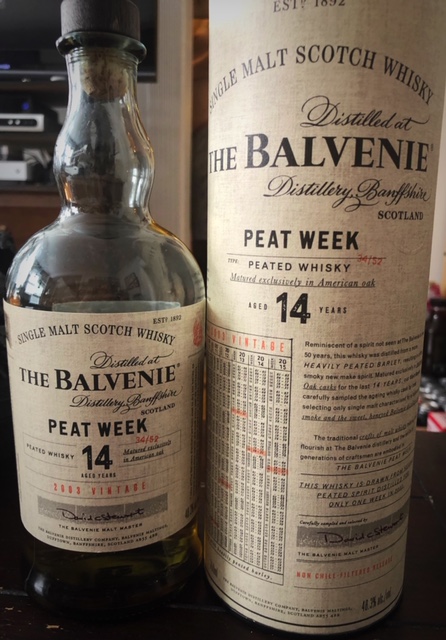 The Balvenie Peat Week 14-Year 2003 Vintage – thewhiskeywench