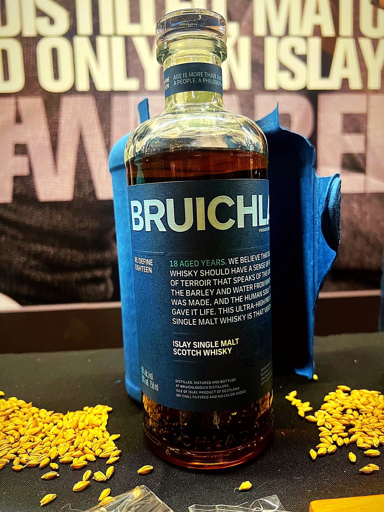 BRUICHLADDICH 18年 シングルモルトウイスキー Bruichladdich 18 Year Islay Single Malt Whisky – Hi Proof